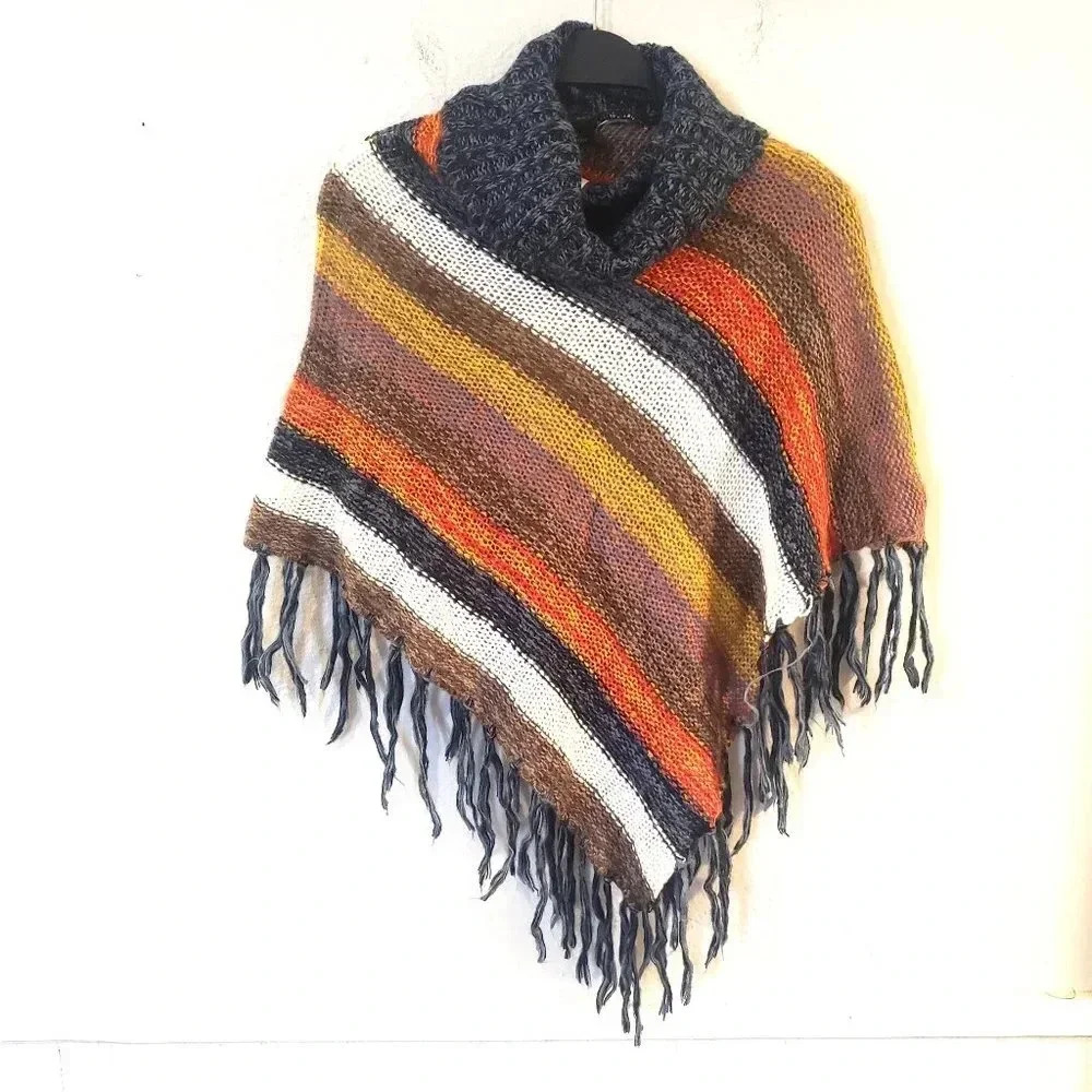 Love by Chesley Striped‎ Poncho